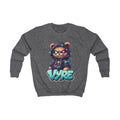 Kids Glitched Teddy Sweatshirt — VYRE Luxury Hype Streetwear