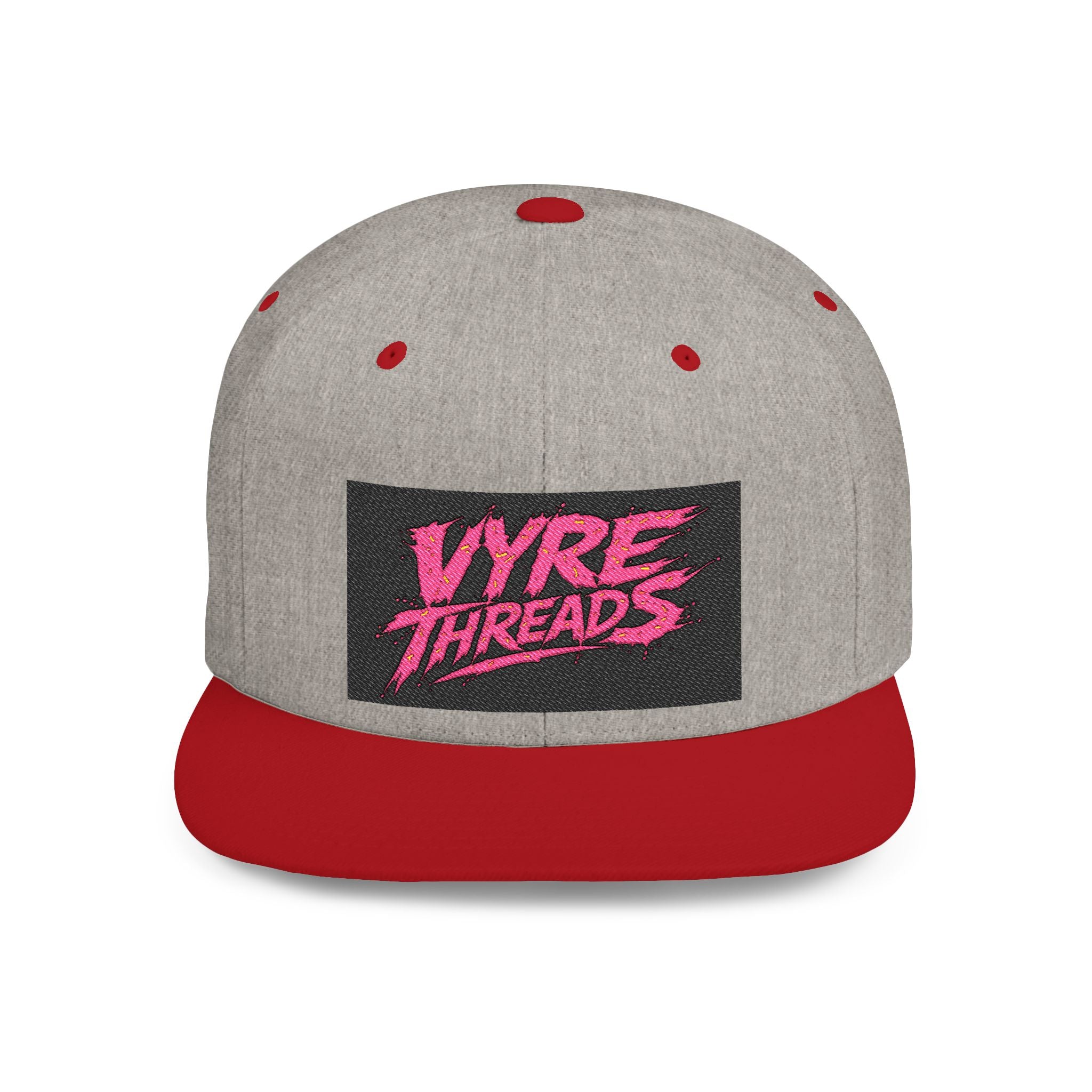Pink Graffiti Snapback Hat — Hype Streetwear Flat Bill Cap
