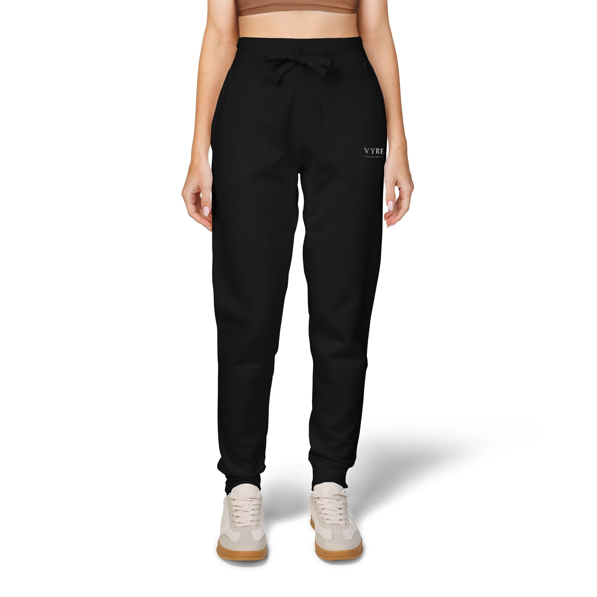 VYRE NOCTURNE Embroidered Joggers — Premium Luxury Activewear