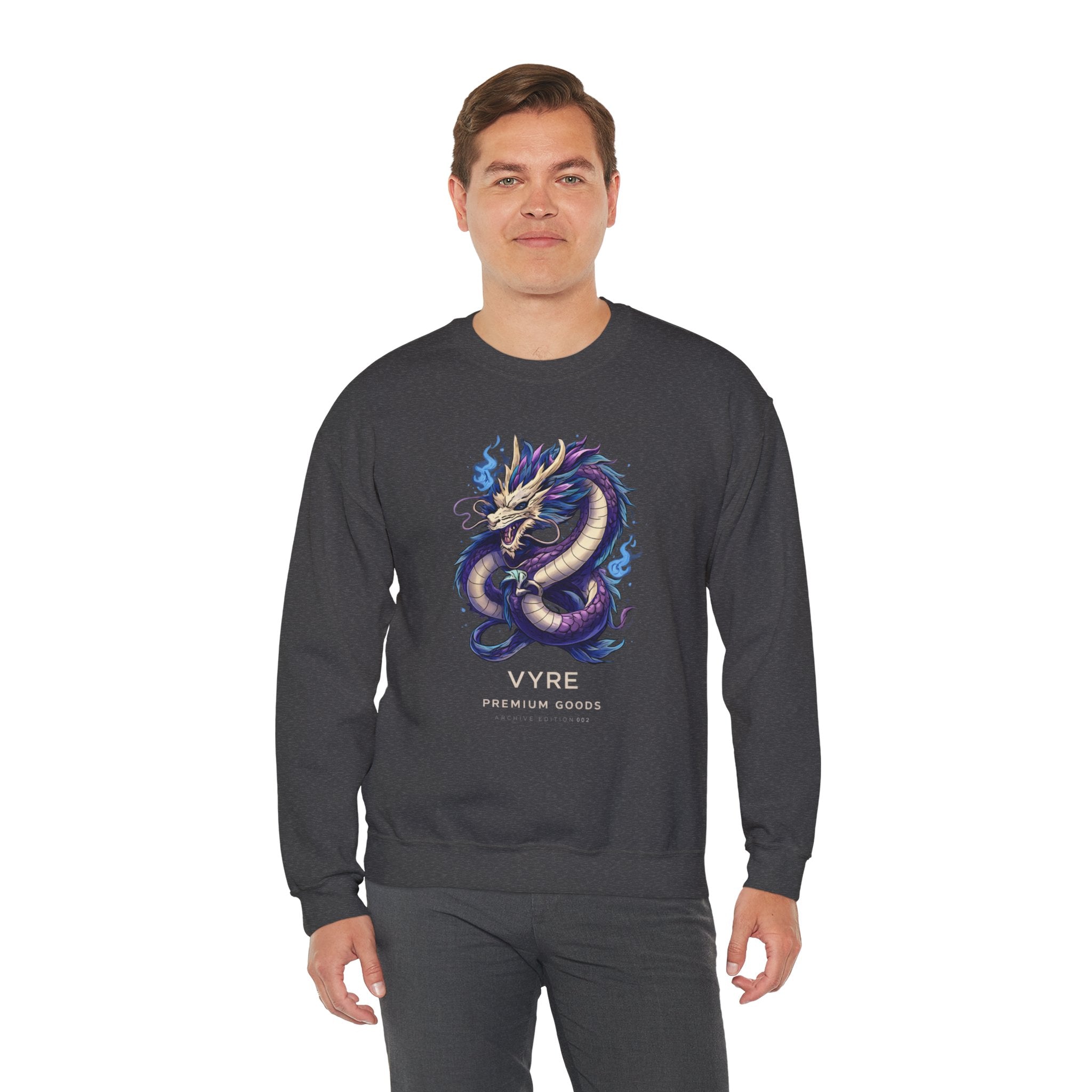 VYRE Archive Edition 002 Japanese Dragon Crewneck Sweatshirt — Limited Luxury